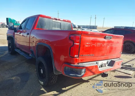 2024 Chevrolet Silverado 2500Hd 4Wd Standard Bed Lt из США, поврежденный, VIN 2GC4YNEY2R1236740